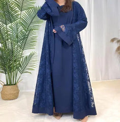 Arab Fashion Women's Traditional Islamic Kaftan Abaya (One)