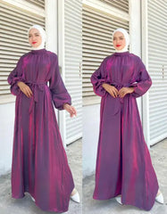 Abaya Hijab Dress with Sleeves